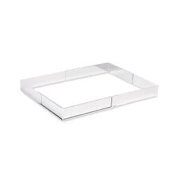 Rectangle à gâteau extensible en inox 25 à 46 cm Mathon
