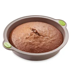 Rigiflex Moule à manqué en silicone structure acier 24 cm Mathon