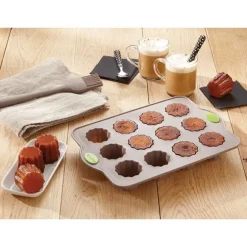 Rigiflex Plaque 12 canelés en silicone structure acier Mathon