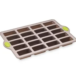 Rigiflex Plaque 20 mini financiers en silicone structure acier Mathon