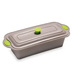 Rigiflex Terrine en silicone structure acier avec couvercle 2 en 1 24 cm Mathon