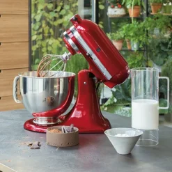 Robot artisan Rouge Empire 5KSM175PS avec accessoires supplémentaires Kitchenaid