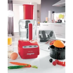 Robot Multifonctions Le Mini Plus Rouge 18253F Magimix