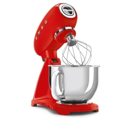 Robot pâtissier 4,8 L 800 W SMF03RDEU rouge Smeg