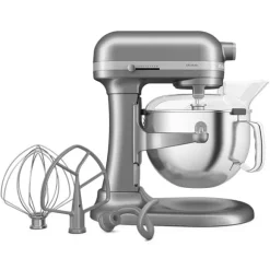 Robot pâtissier multifonction Artisan à bol relevable 5,6 L gris argent 5KSM60SPXECU Kitchenaid