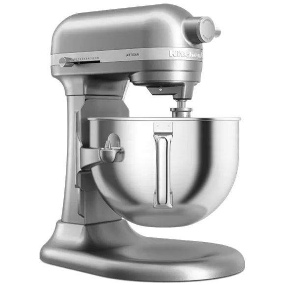 Robot pâtissier multifonction Artisan à bol relevable 5,6 L gris argent 5KSM60SPXECU Kitchenaid