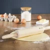 Rouleau à pâtisserie en hêtre avec poignées 38 cm Mathon