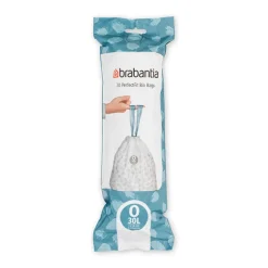 20 sacs poubelle de 30 L PerfectFit O blancs Brabantia