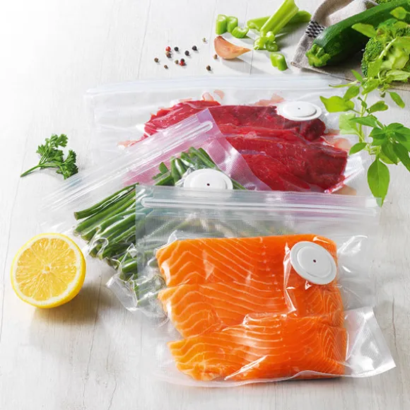 20 sacs réutilisables pour pompe à vide KC.MINIVAC35L Kitchen Chef Professional