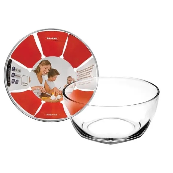 Saladier en verre Kristall 21 cm Ibili