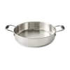 Sauteuse 2 anses tout inox 28 cm Excell’Inox Mathon