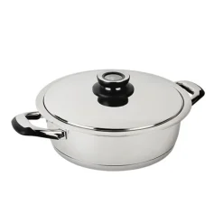 Sauteuse basse température 28 cm 5,5 L Ecovitam
