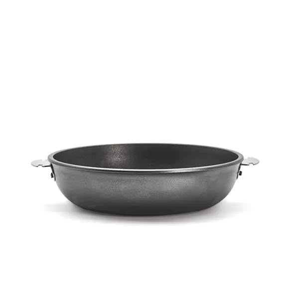 Sauteuse bombée Choc Extrême Loqy sans manche 28 cm De Buyer