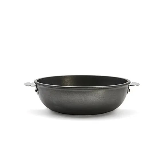 Sauteuse bombée Choc Extrême Loqy sans manche 24 cm De Buyer