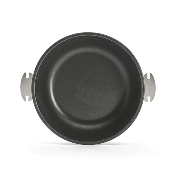 Sauteuse bombée Choc Extrême Loqy sans manche 24 cm De Buyer