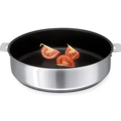 Sauteuse inox antiadhérente Mutine sans manche 24 cm Cristel