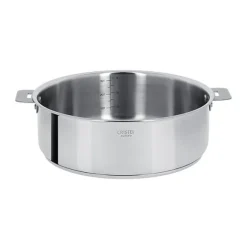 Sauteuse multiply tout inox Casteline sans manche 28 cm Cristel