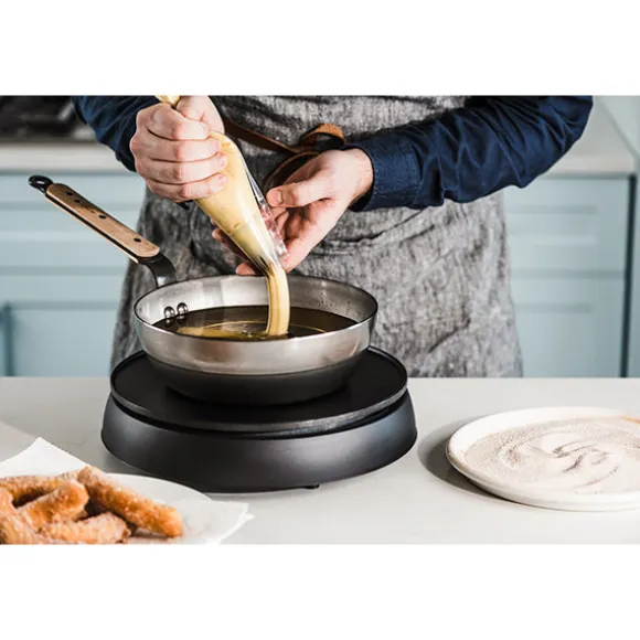 Sauteuse paysanne acier Minéral B Bois 24 cm De Buyer