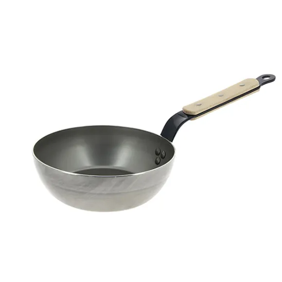 Sauteuse paysanne acier Minéral B Bois 24 cm De Buyer