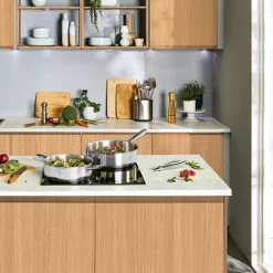 Sauteuse tout inox Clips’Inox sans manche 24 cm Mathon