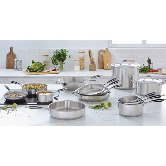 Sauteuse tout inox Excell'Inox 24 cm Mathon