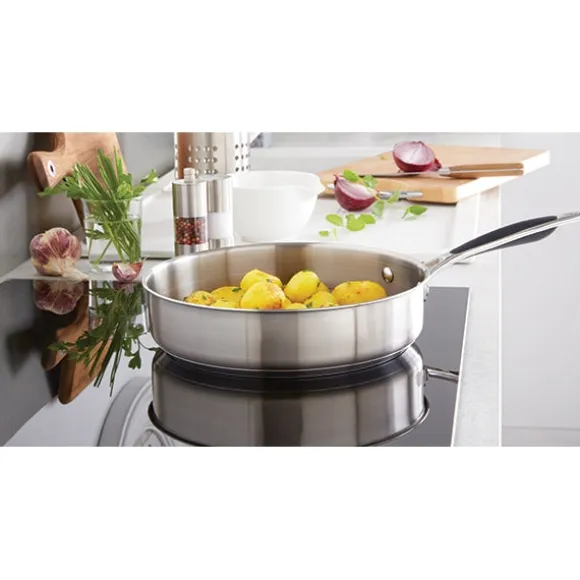 Sauteuse tout inox Excell'Inox 24 cm Mathon