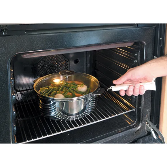 Sauteuse tout inox Mutine sans manche 28 cm Cristel