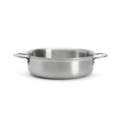 Sautoir droit tout inox Alchimy 24 cm De Buyer