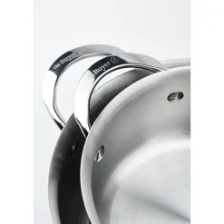 Sautoir droit tout inox Alchimy 28 cm De Buyer