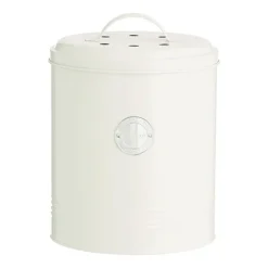 Seau à compost 2,5 L Blanc cassé Typhoon