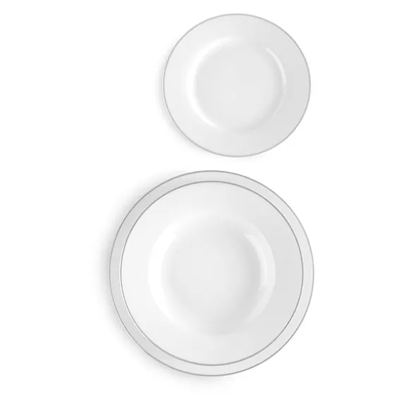 Service d’assiettes pour 4 personnes Alba 12 pièces Ibili