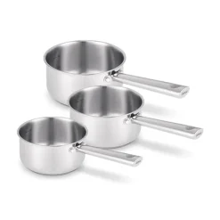 Set 3 casseroles inox Cicla 16, 18 et 20 cm Beka