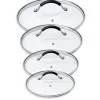 Set 4 couvercles en verre Rapid Cook 14, 16, 18 et 20 cm Mathon