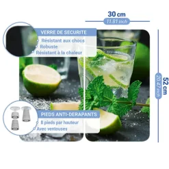 Set 2 couvre-plaques Mojito Wenko by Maximex
