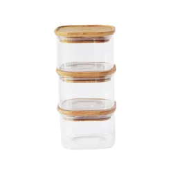 Set de 3 boîtes 500 mL Pebbly