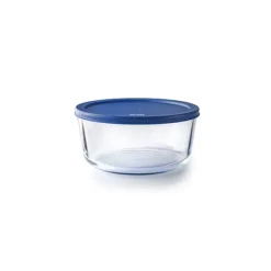 Set de 4 boîtes rondes en verre Ibili