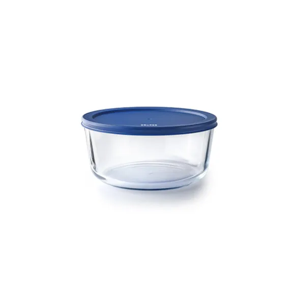Set de 4 boîtes rondes en verre Ibili