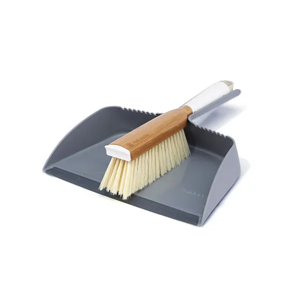 Set de brosse et pelle à poussière Clean Team Full Circle