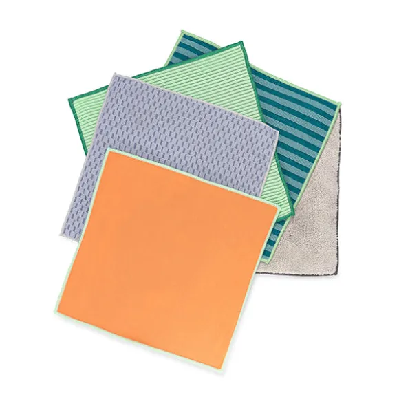 Set de 5 chiffons en microfibre recyclée Renew Full Circle