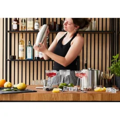 Set de cocktail 5 pièces avec shaker Boston Point Virgule