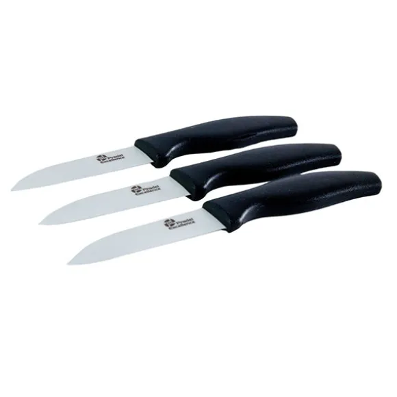 Set de 3 couteaux d’office en céramique 7,5 cm Essentiels Pradel Excellence