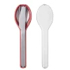 Set de 3 couverts Ellipse Vivid Mauve Mepal