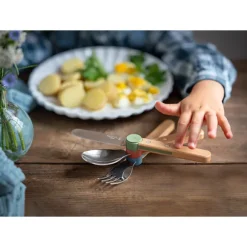 Set de 3 couverts pour enfant Le petit Gourmet Panaché Opinel
