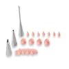 Set de 3 douilles en inox spécial déco Mathon