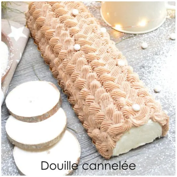Set de 3 douilles pour bûches Scrapcooking