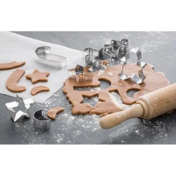 Set de 20 emporte-pièces de noël en inox Mathon
