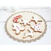 Set de 3 emporte-pièces dorés flocon, sapin et renne Scrapcooking