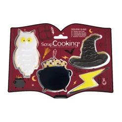 Set de 4 emporte-pièces Sorcier Scrapcooking