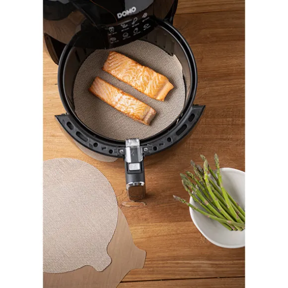 Set de feuilles de cuisson rondes pour friteuses à air chaud NoStik