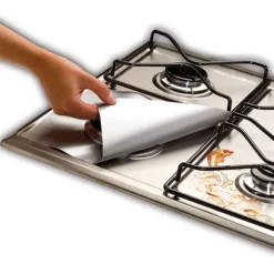 Set de 4 feuilles de protection pour plaques gaz NoStik